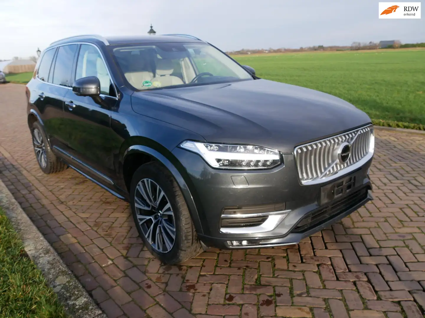 Volvo XC90 2.0 B5 D235 AWD Inscription LEATHER ** 22499 NETTO Gris - 1