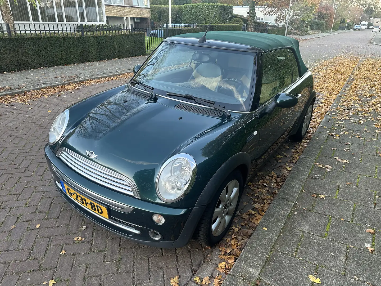 MINI Cooper 1.6 Cabrio Groen - 2