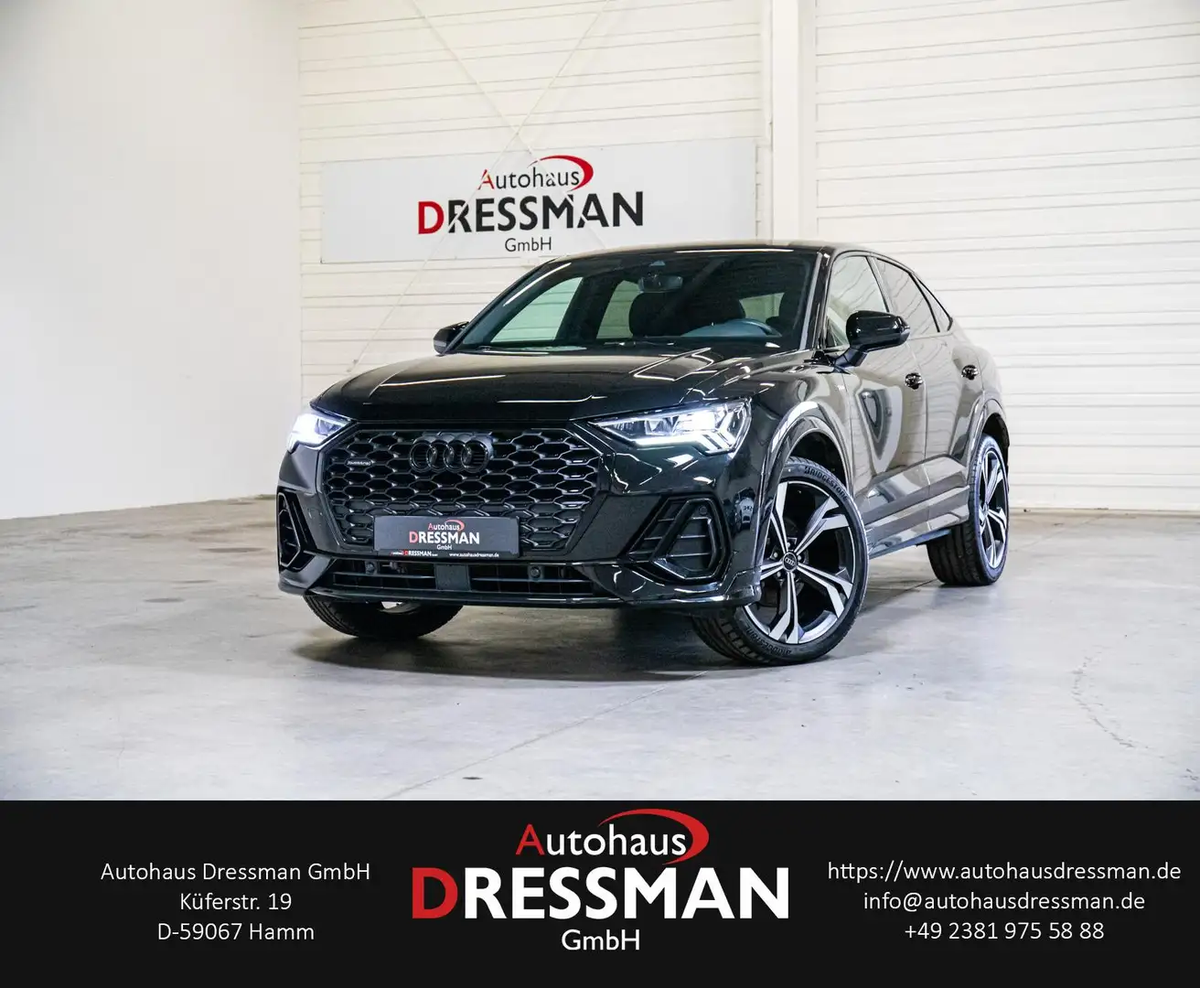 Audi Q3 35 TDI quattro S line KAMERA LED KEYLESS 20Z. Schwarz - 1
