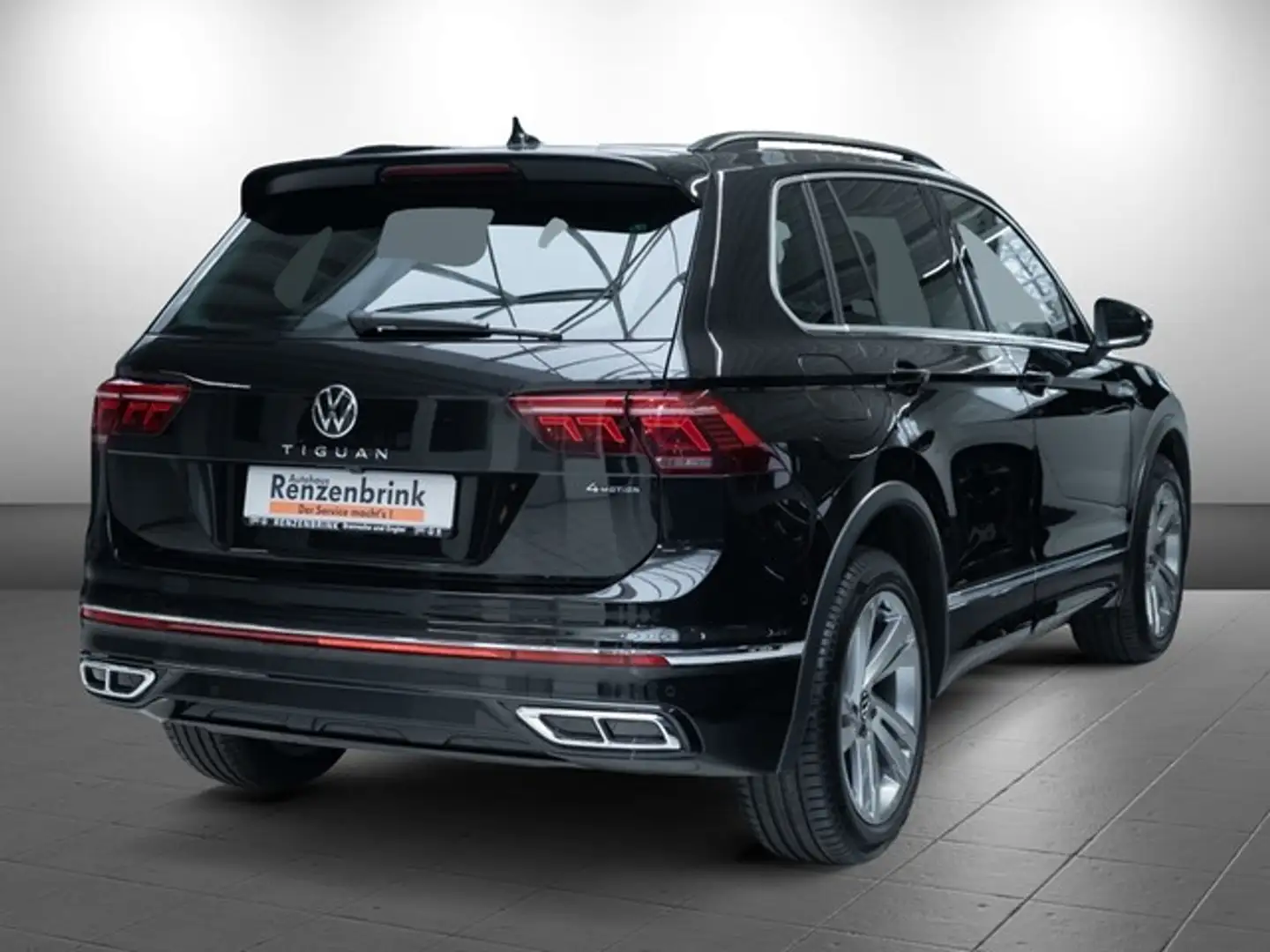 Volkswagen Tiguan R-Line TSI DSG 4Motion AHK Matrix Business Schwarz - 2