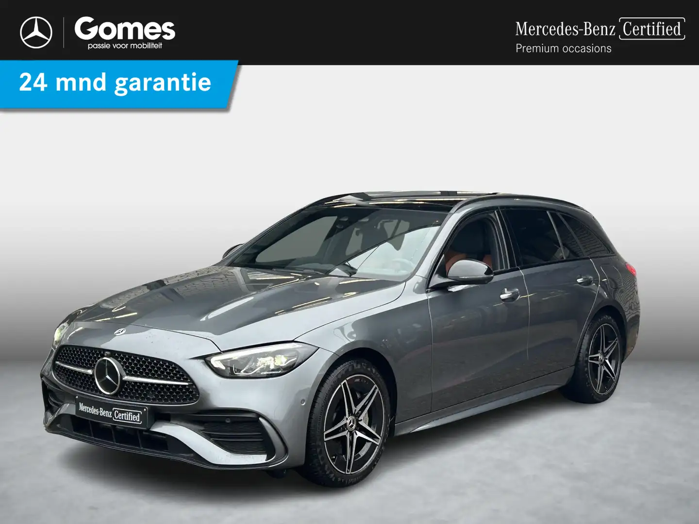 Mercedes-Benz C 300 Estate e AMG | Panoramadak | Trekhaak | Head-Up Gris - 1