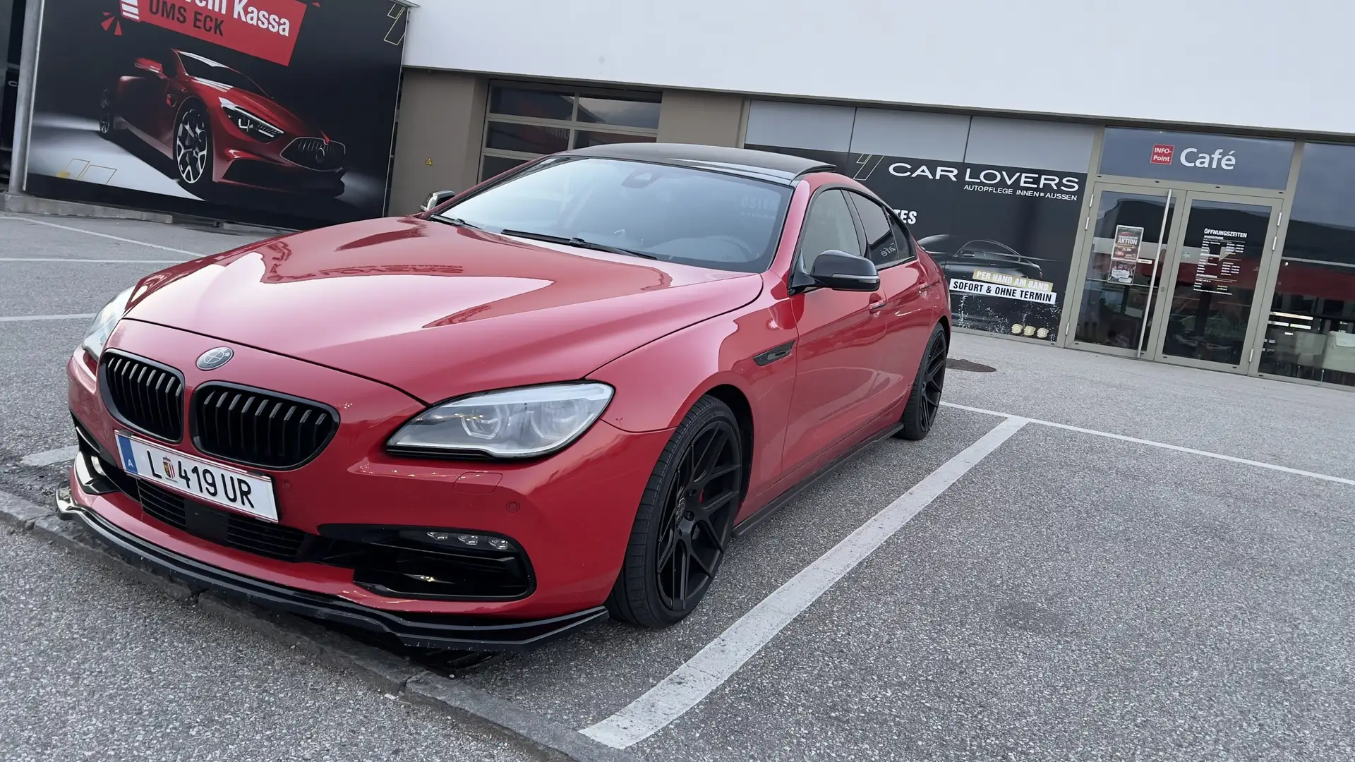 BMW 640 640i Gran Coupé Aut. Rot - 2