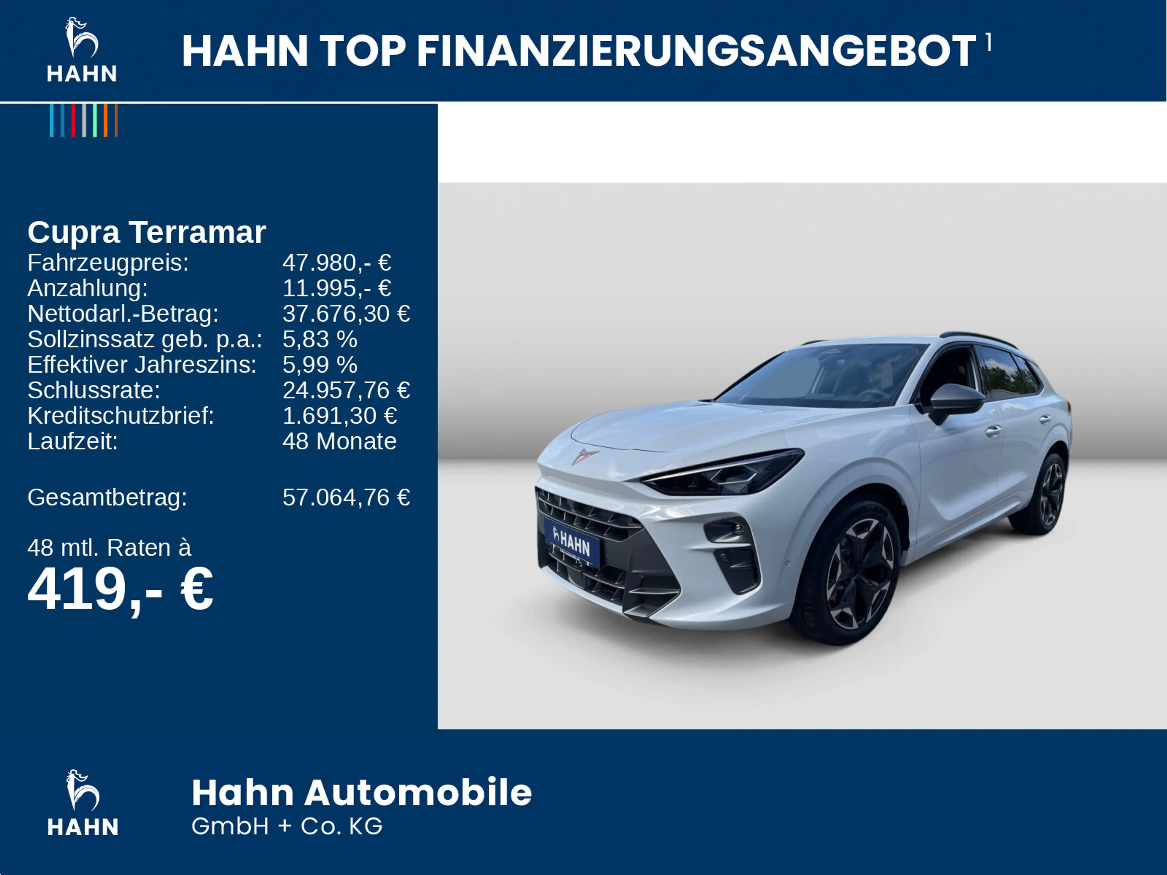 CUPRA Terramar VZ 2.0 TSI 265 PS Virtual Cockpit / AHK — photo 2