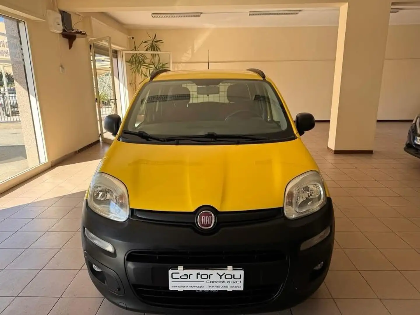 Fiat Panda Panda 1.3 mjt VAN 2 POSTI Jaune - 1