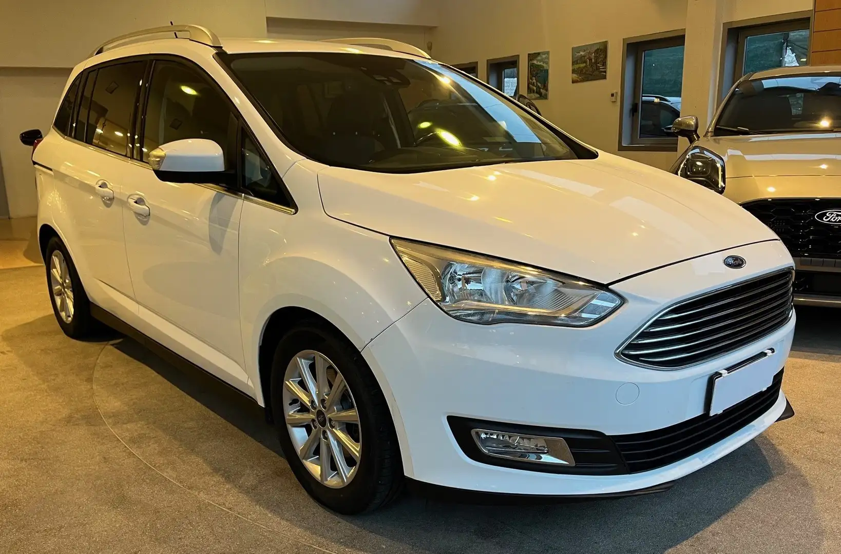 Ford C-Max 1.5 Tdci 120cv Titanium - 7 Posti Blanc - 2