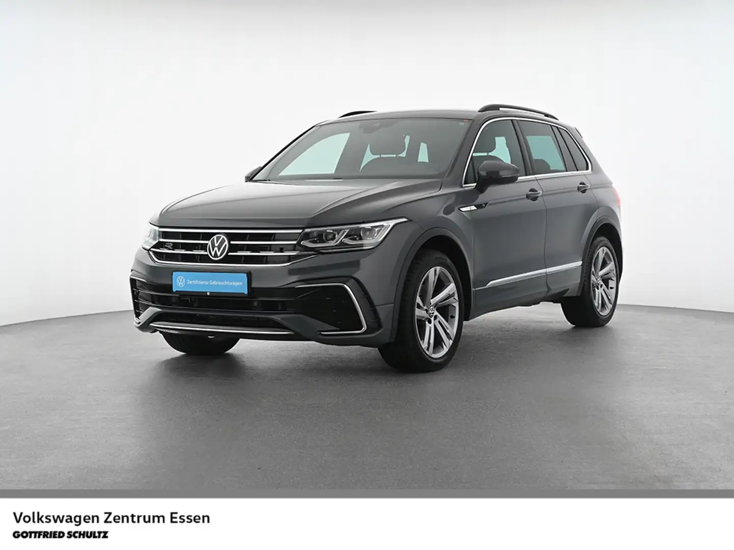 Volkswagen Tiguan R-Line TDI DSG 4M AHK Matrix Navi R-Kamera Grau - 1