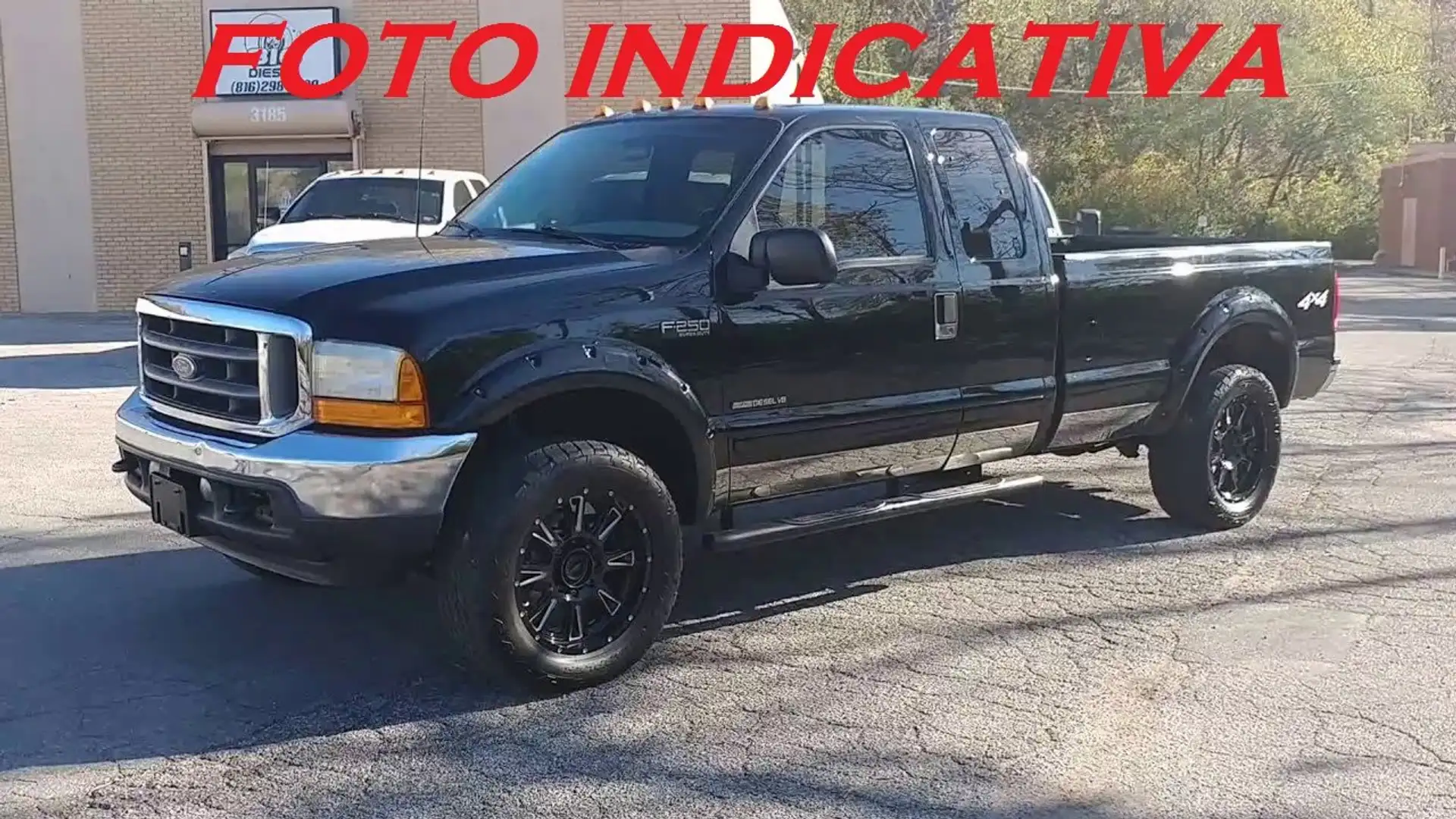 Ford F 250 5.4i V8 4X4 GPL 6Posti Nero - 1