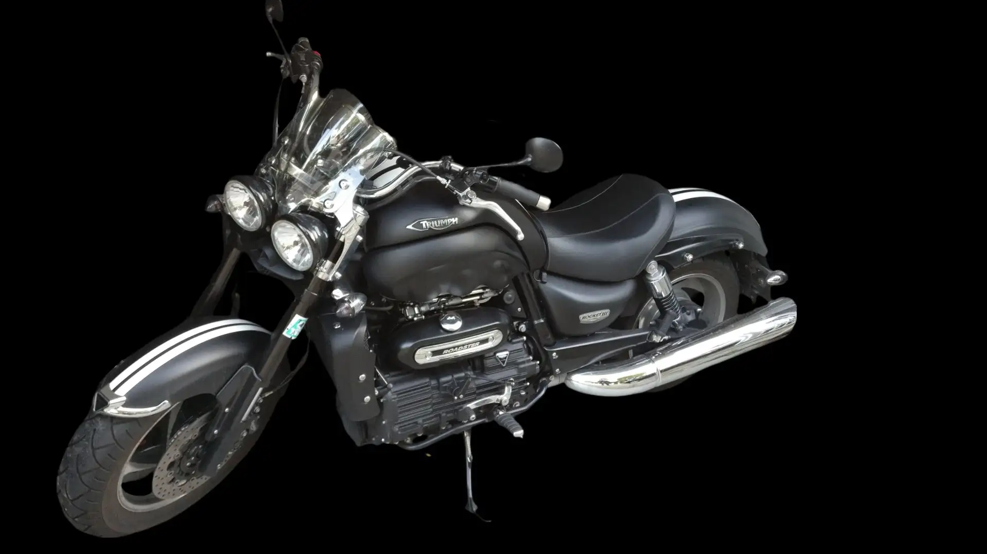 Triumph Rocket III Roadster Czarny - 1