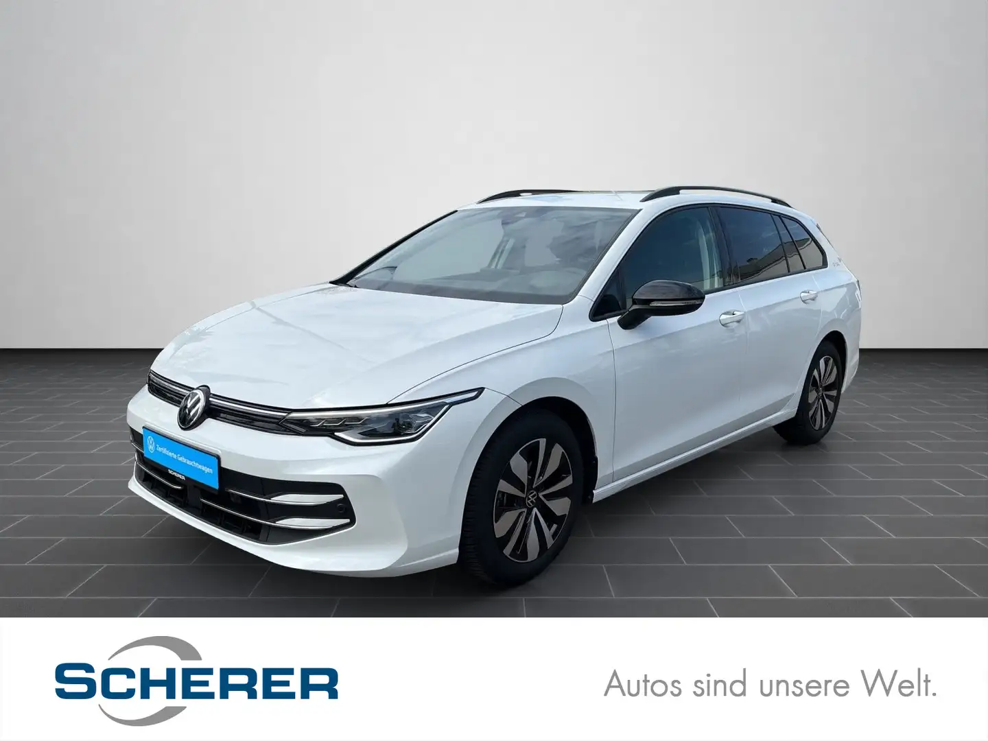 Volkswagen Golf Variant Goal 2.0TDI DSG/AHK/Rear V./NavI/IQ Blanc - 1