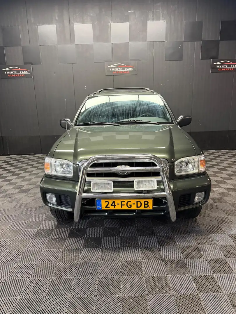 Nissan Pathfinder 3.3 V6 | Pano | Clima | 4x4 | Nieuwe APK | Grün - 2