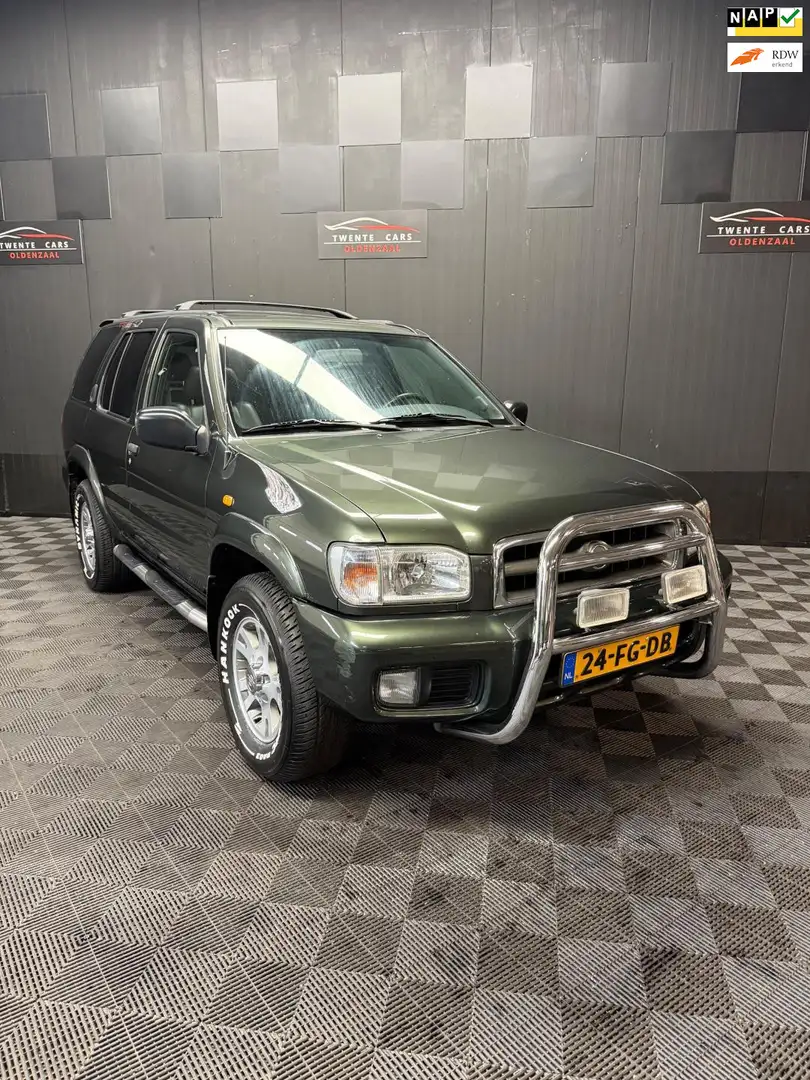 Nissan Pathfinder 3.3 V6 | Pano | Clima | 4x4 | Nieuwe APK | Grün - 1