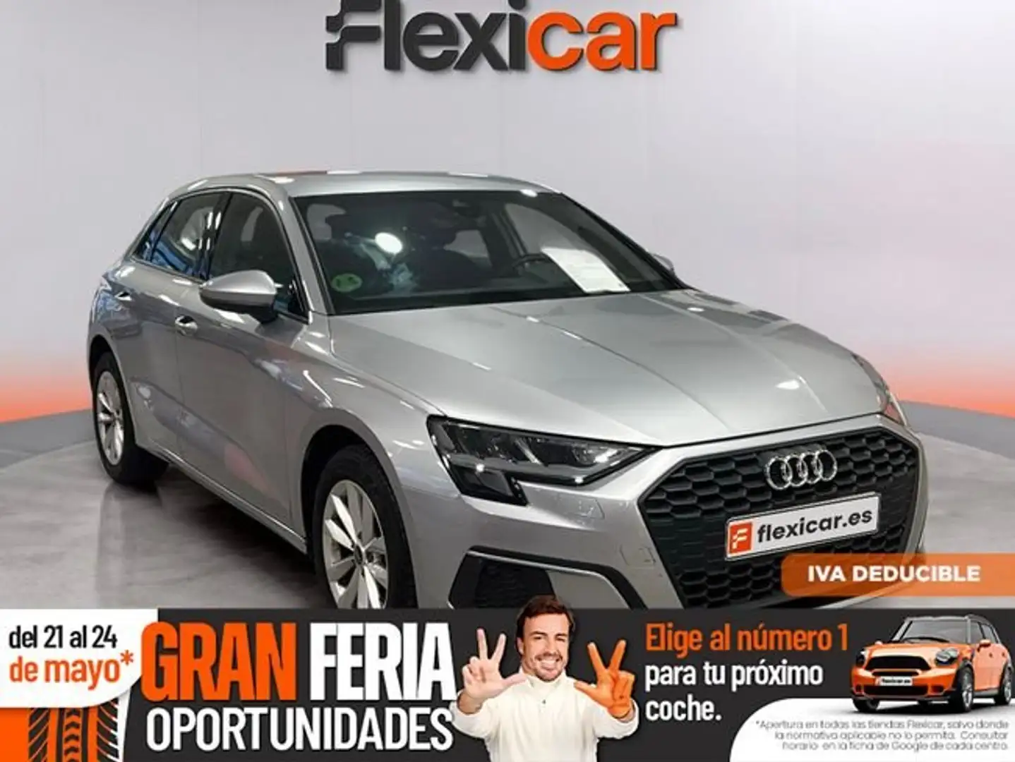 Audi A3 Sportback 30TDI S tronic Gris - 1