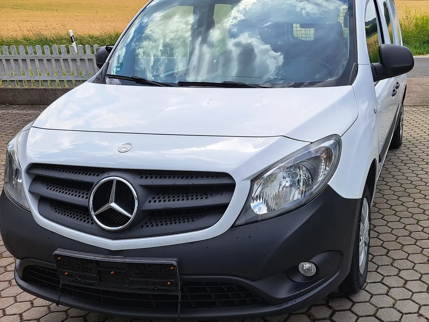 Mercedes-Benz Citan 111 CDI Mixto BlueEFFICIENCY extralang Weiß - 2