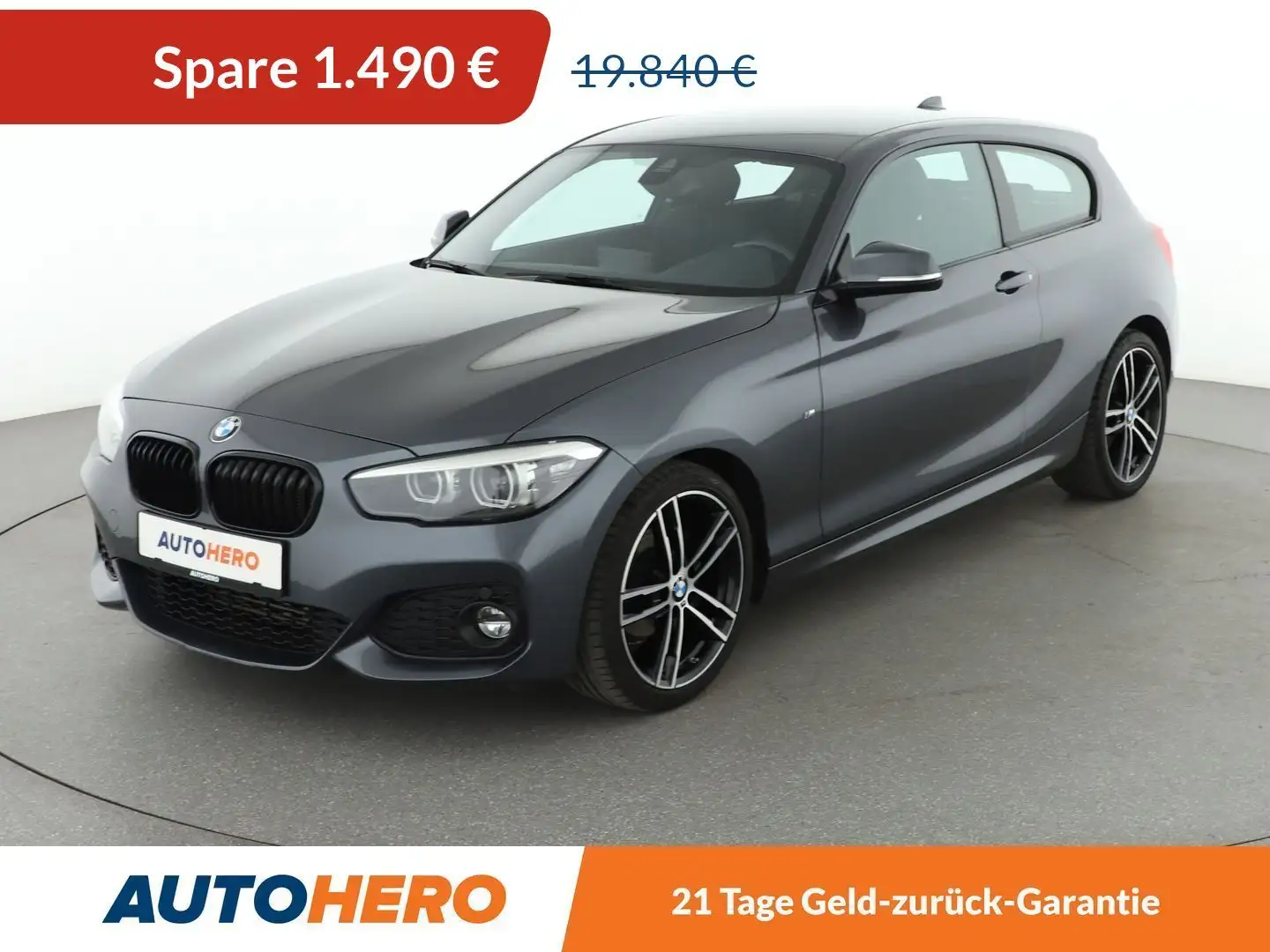BMW 118 118i Edition M Sport Shadow *NAVI*LED*TEMPO*PDC* Grey - 1