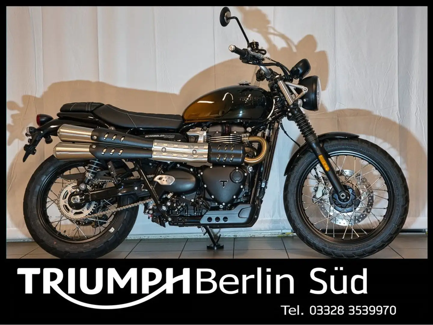 Triumph Scrambler 900 STEALTH EDITION Naranja - 1