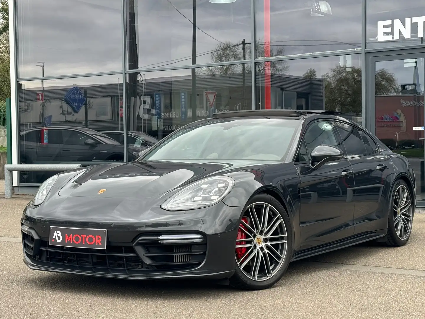 Porsche Panamera 4.0 V8 Bi-Turbo 4S DIESEL SPORTDESIGN PANO SUSP. Gris - 2