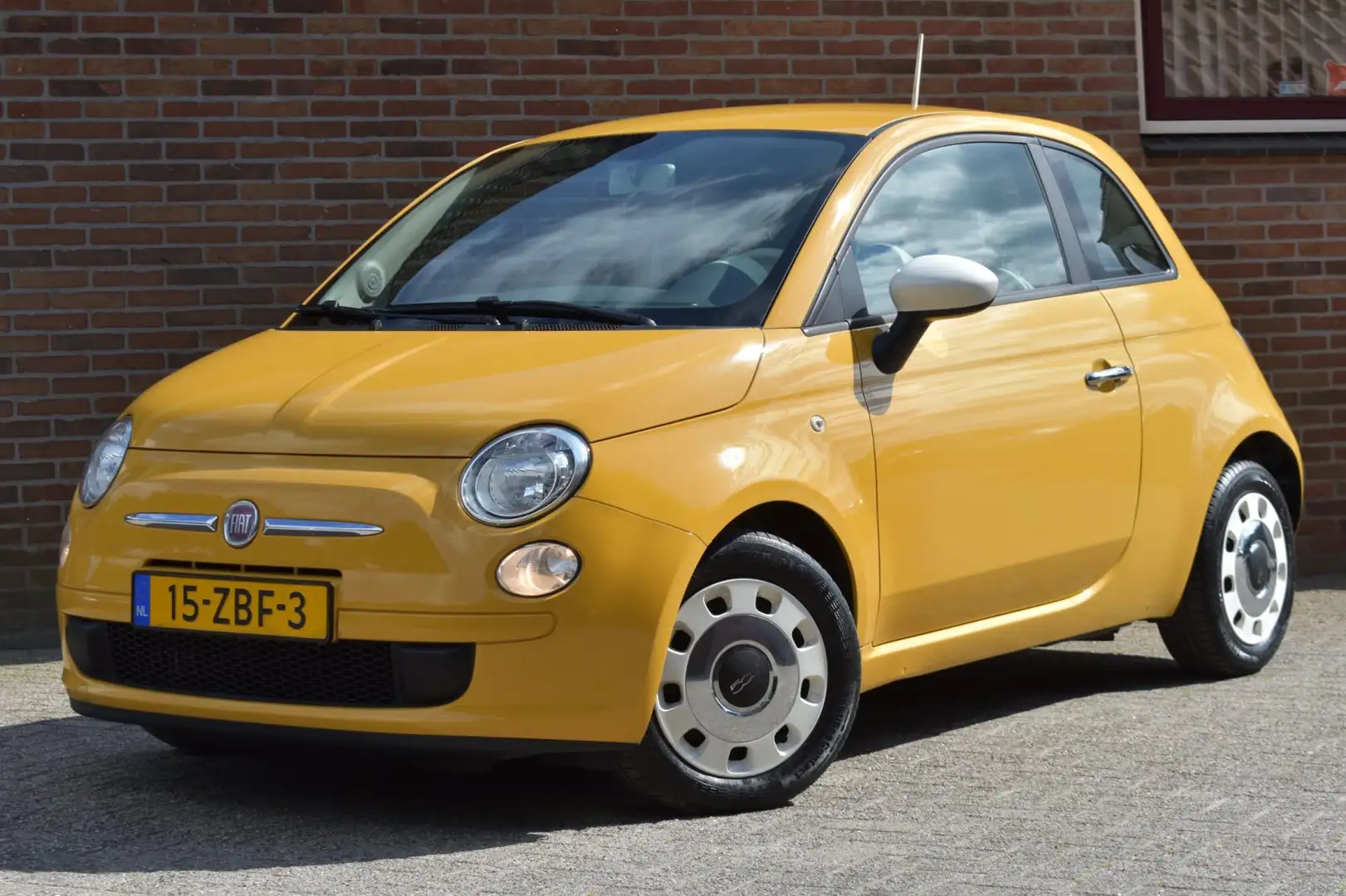 Fiat 500 0.9 TwinAir Color Therapy '12 Airco Inruil mogelij Geel - 1