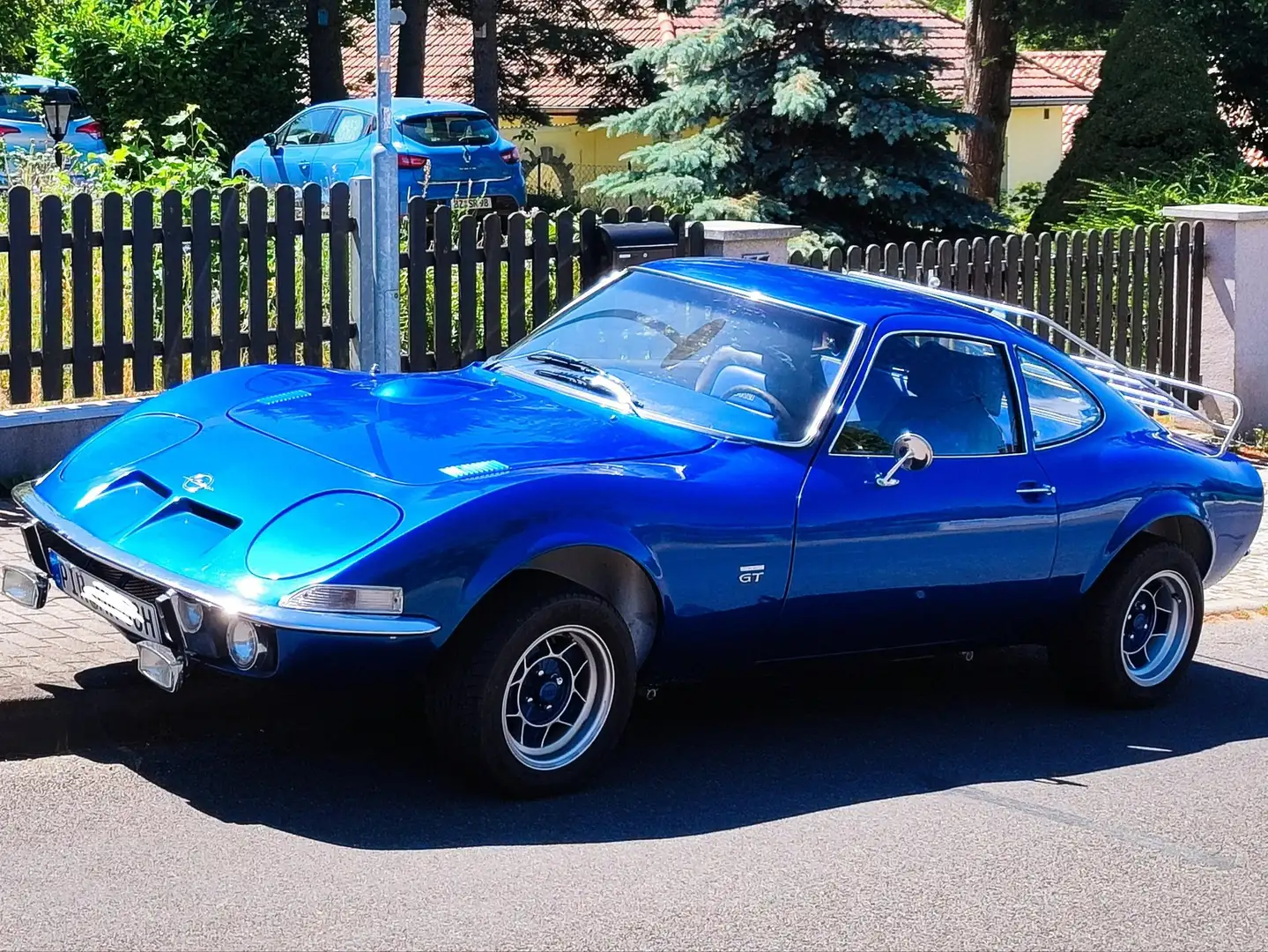 Opel GT 1900 AL Bleu - 2