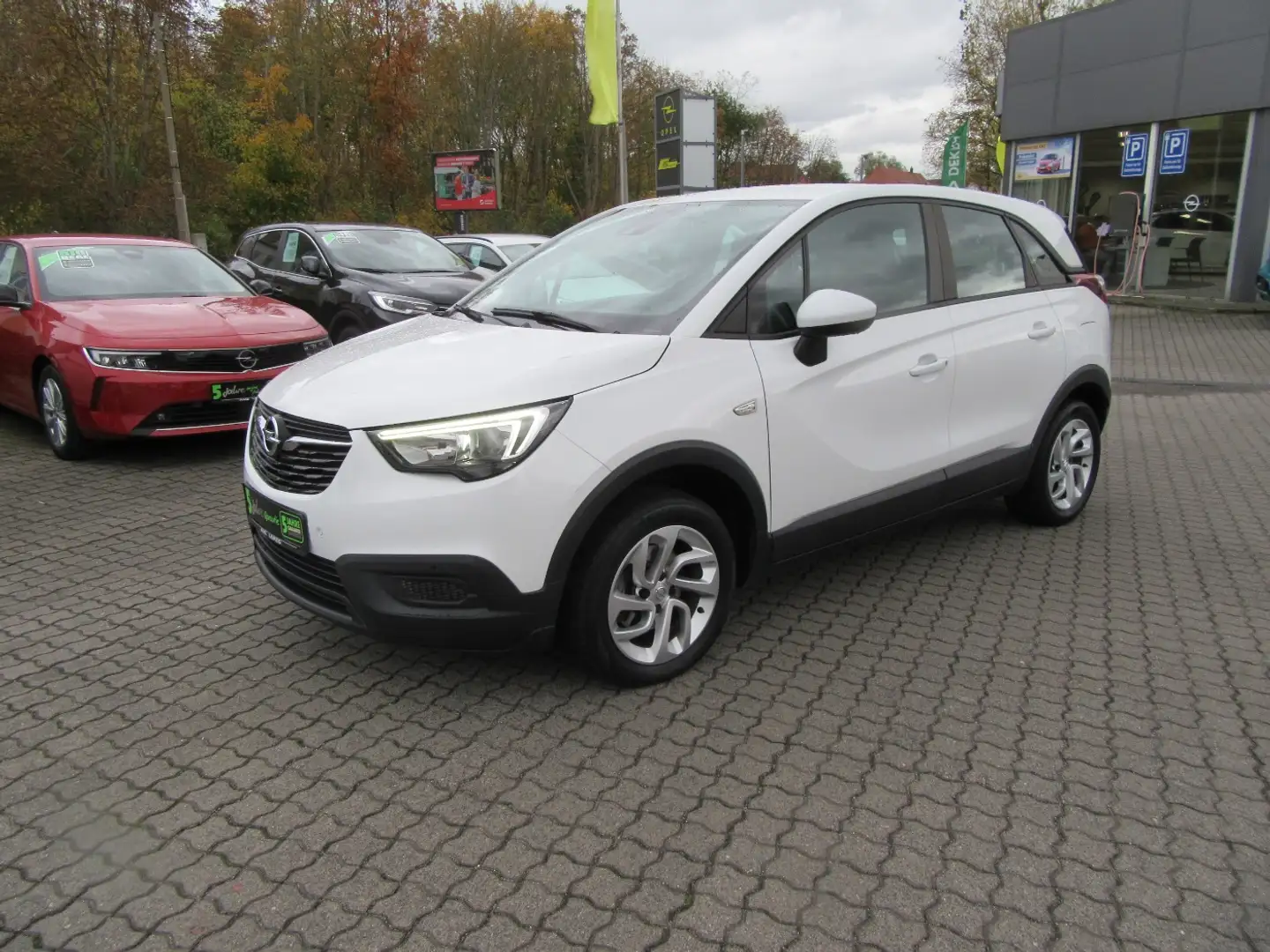 Opel Crossland 1.2 Turbo Edition *AU HU neu* Blanc - 1
