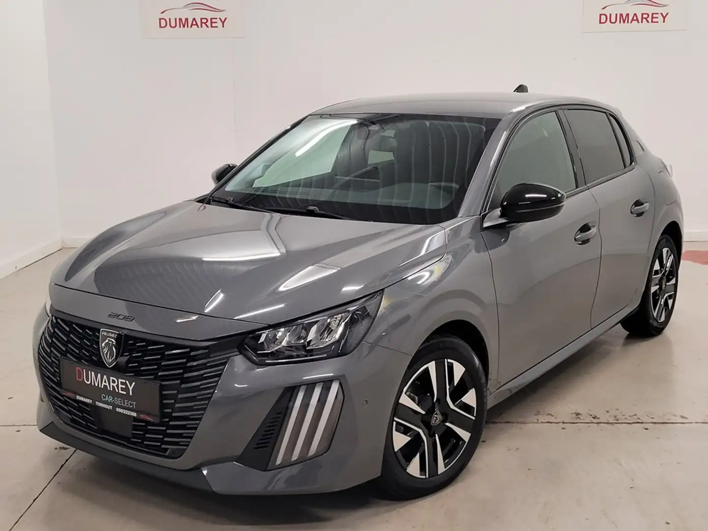 Peugeot 208 12 Turbo  Allure  100 pk Gris - 1