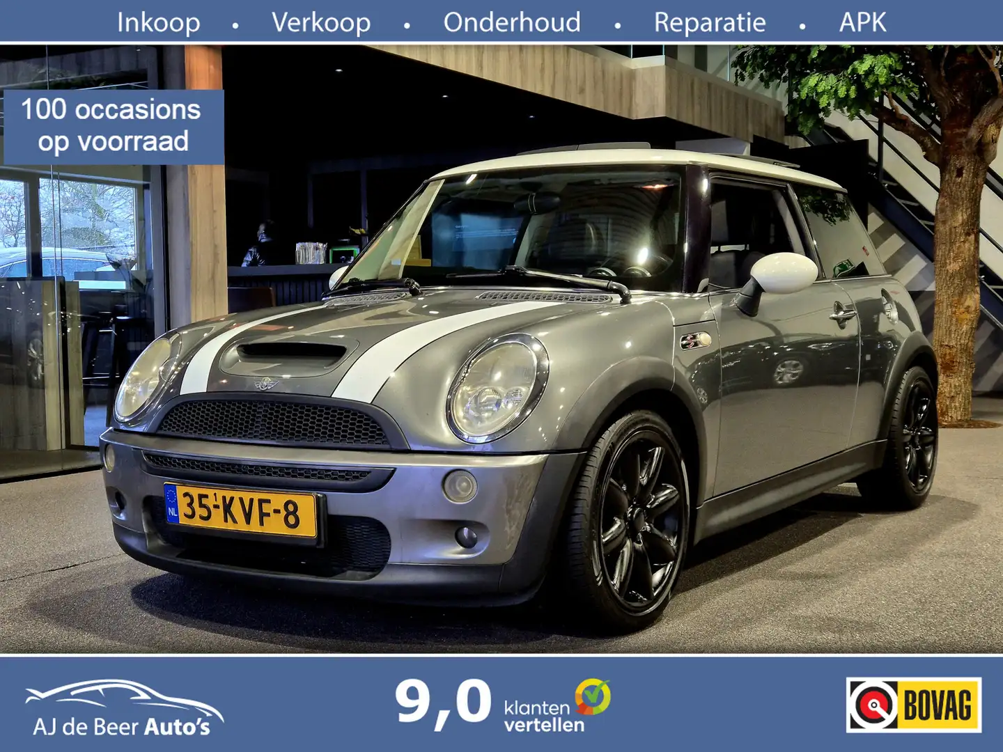 MINI Cooper S Mini 1.6 Pano | Airco | Navi (Zo meenemen) Grau - 1