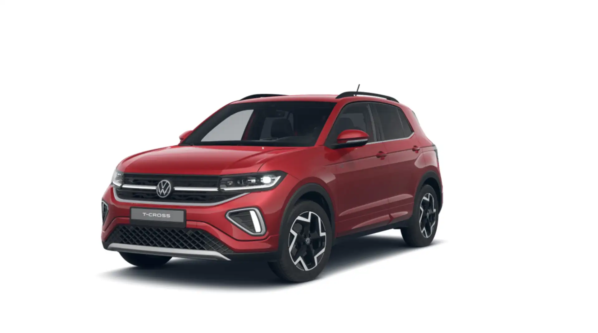 Volkswagen T-Cross 1.0 TSI R-Line 85kW Rojo - 1