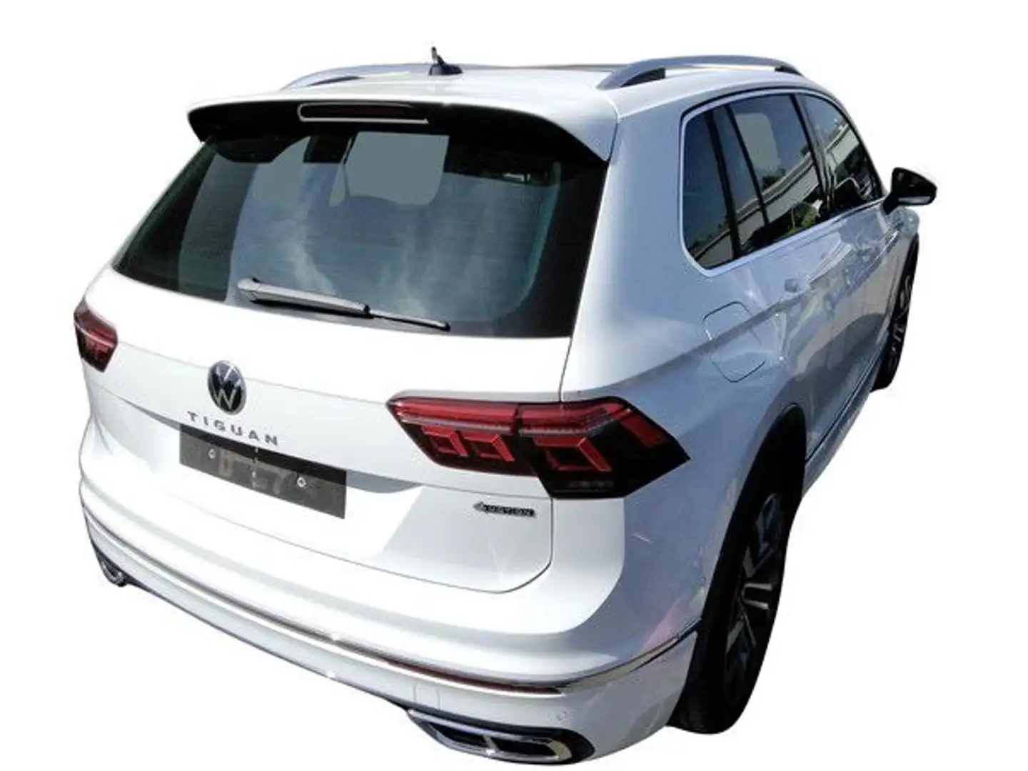 Volkswagen Tiguan R-Line TDi DSG 4M Matrix 4xSHZ ACC AHK LM Weiß - 2