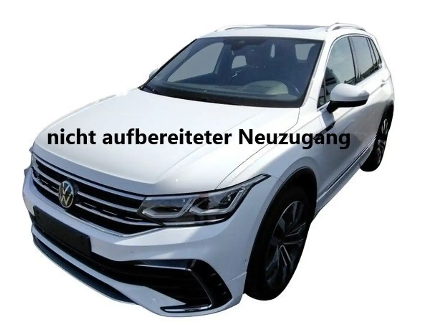 Volkswagen Tiguan R-Line TDi DSG 4M Matrix 4xSHZ ACC AHK LM Weiß - 1