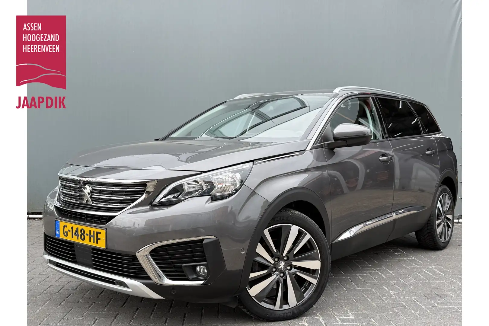 Peugeot 5008 BWJ 2019 1.2 PureTech Allure AUTOMAAT / SCHUIF PAN Grijs - 1