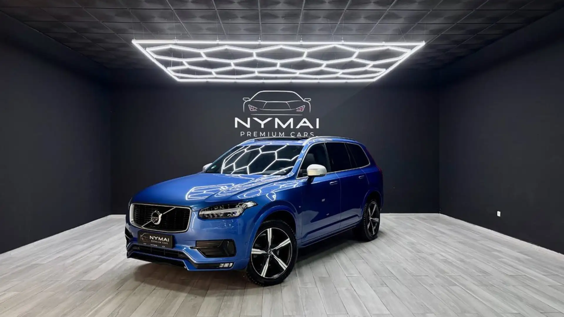 Volvo XC90 2.0 D5 AWD R-Design Auto Azul - 1
