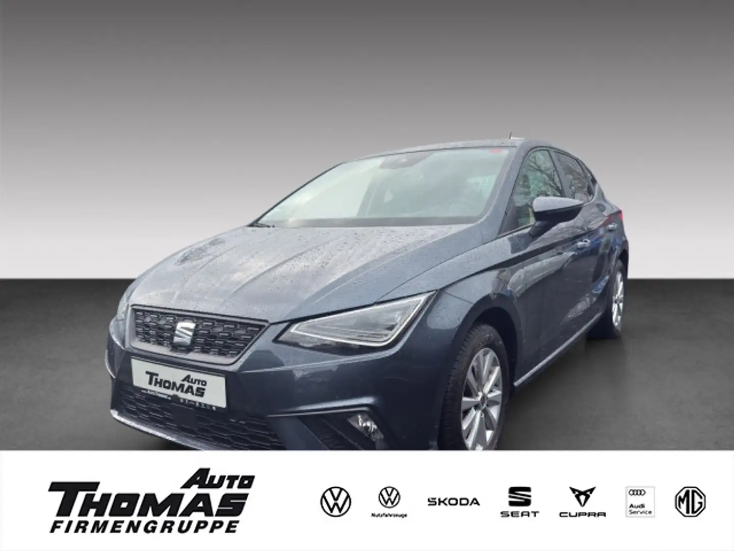 SEAT Ibiza 1,0 6-Gang TSI Style  Klima SHZ Grau - 1