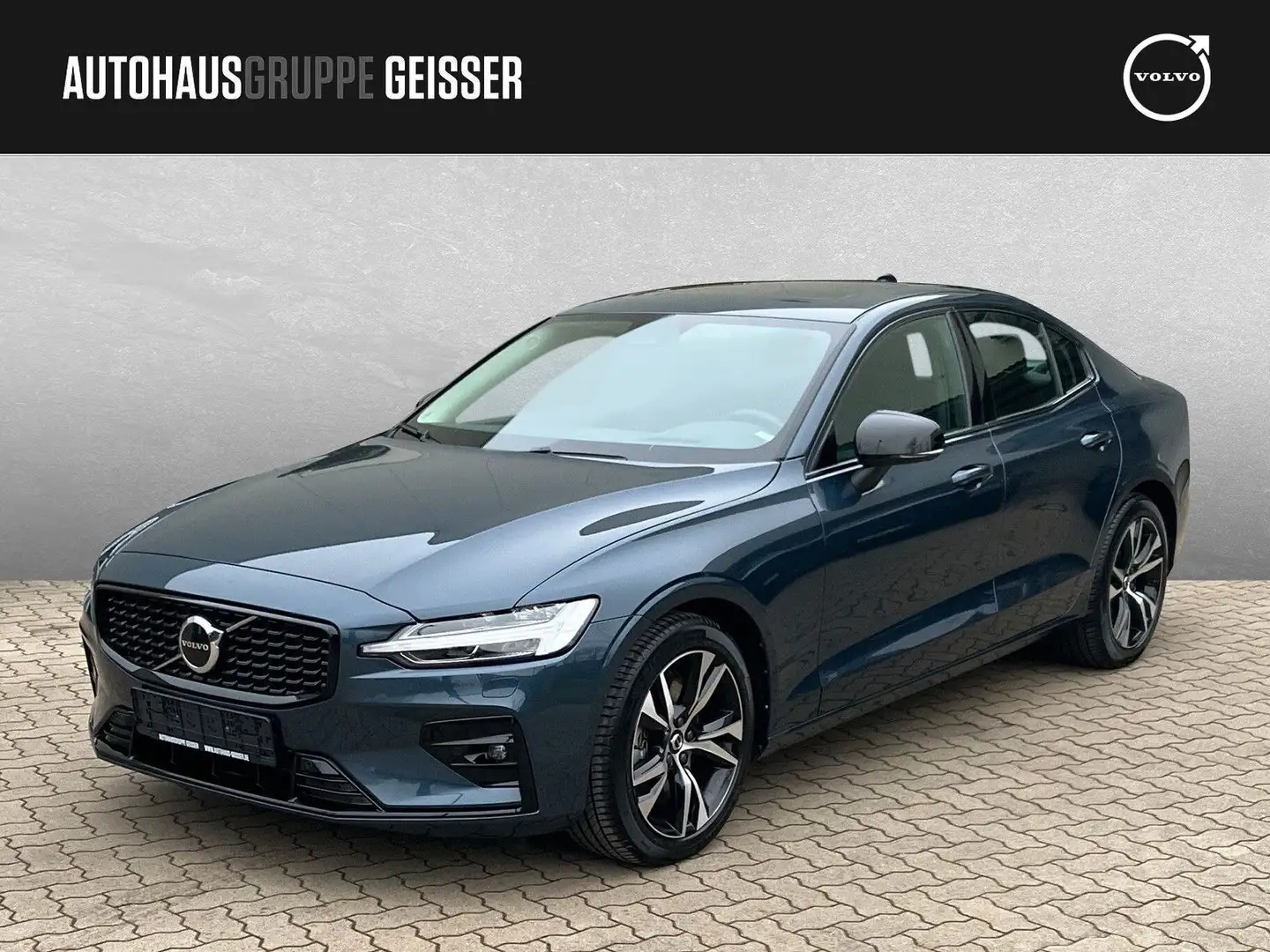 Volvo S60 B5 AWD Mild-Hybrid Ultimate Dark ACC BLIS SD Blau - 1