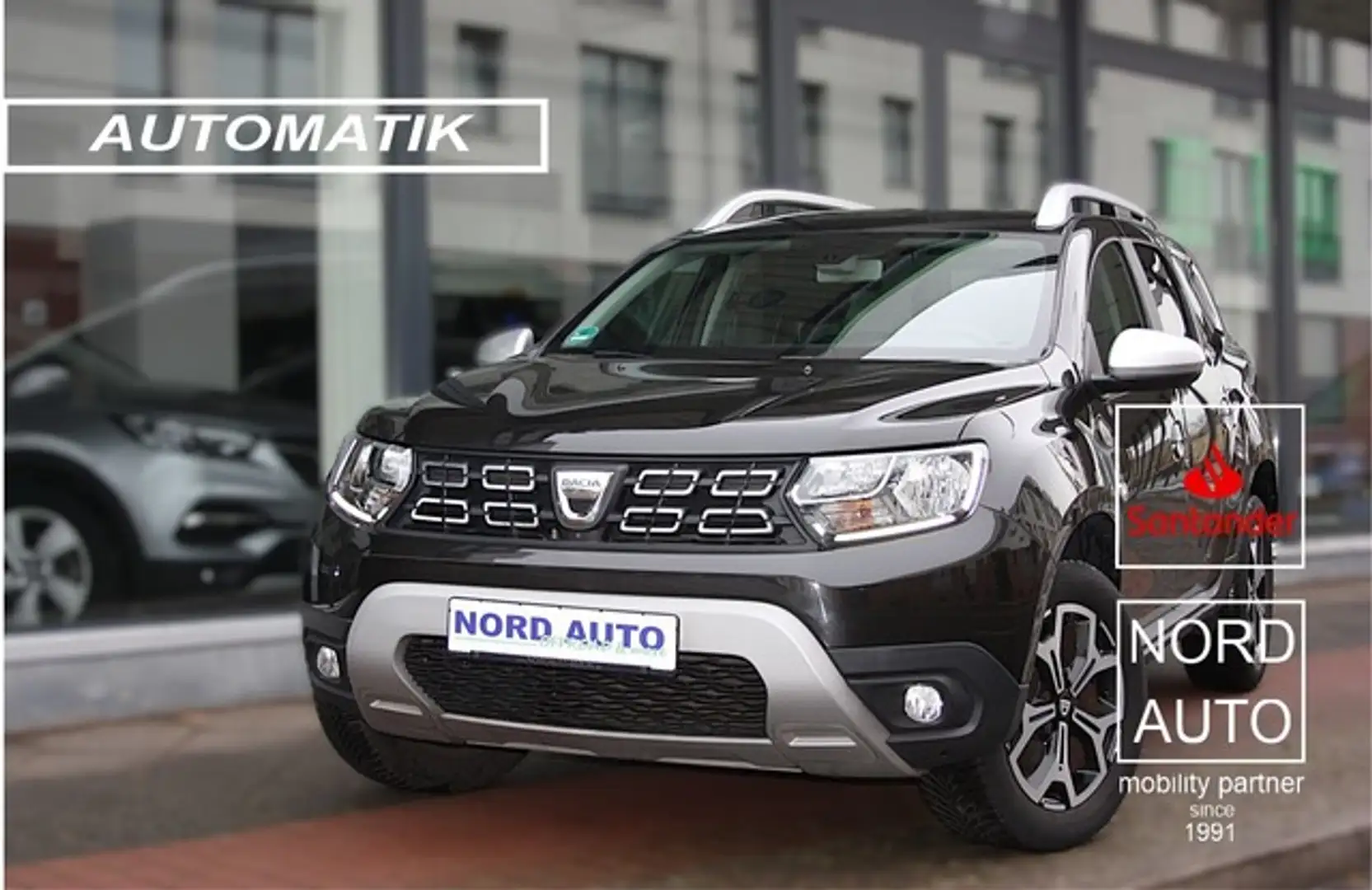 Dacia Duster 1.5DCi AUTOMATIK Navi/Kam/Temp/Pdc/Ahk Schwarz - 1