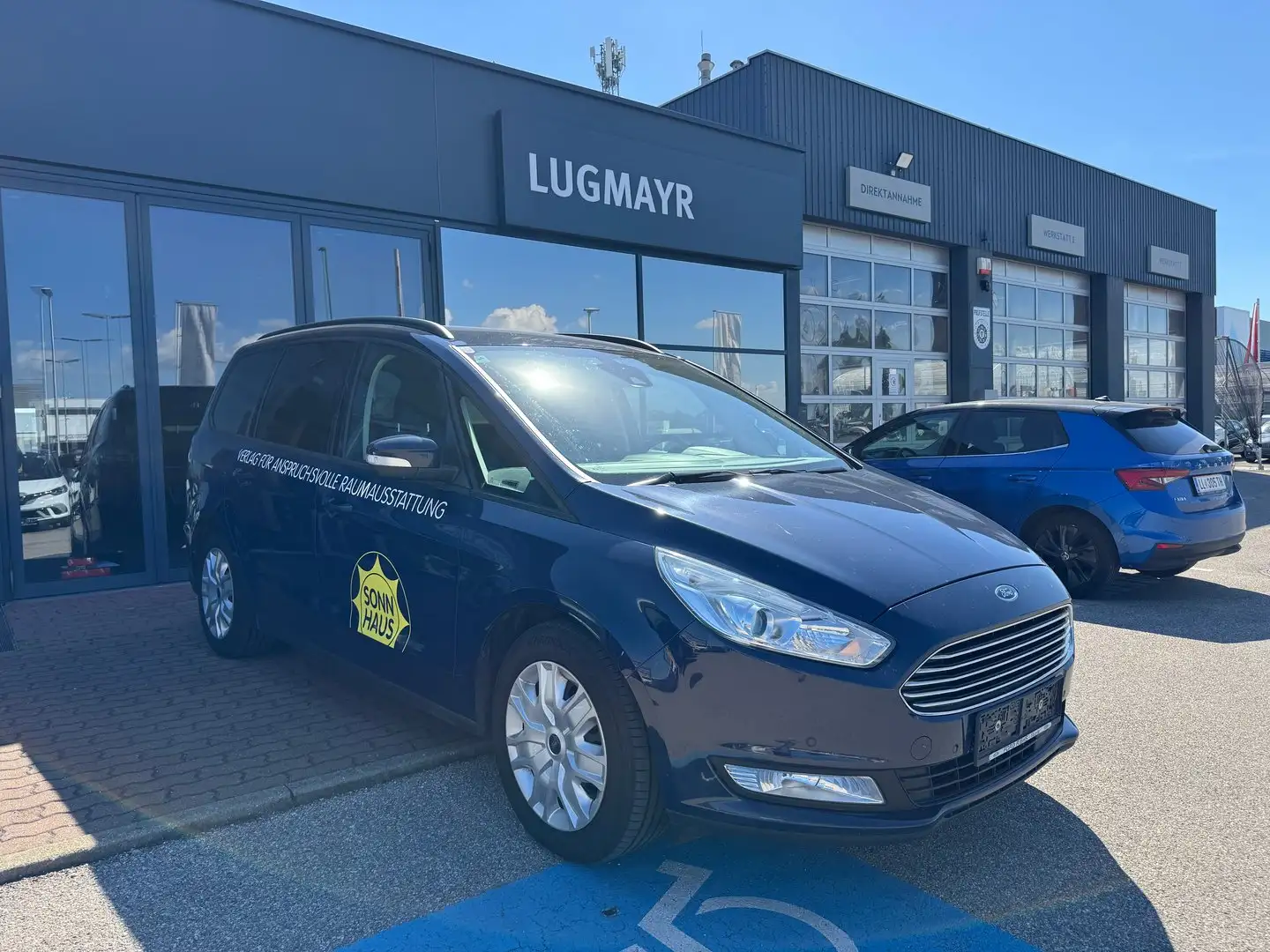 Ford Galaxy 2,0 TDCi Business Start/Stop-Syst Blau - 2