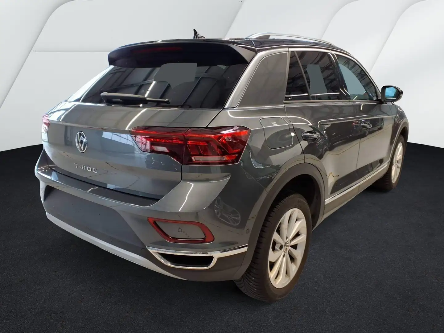 Volkswagen T-Roc 1.5 TSI DSG Style NAVI AHK GJ-REIFEN LED PARK-A... Grigio - 2
