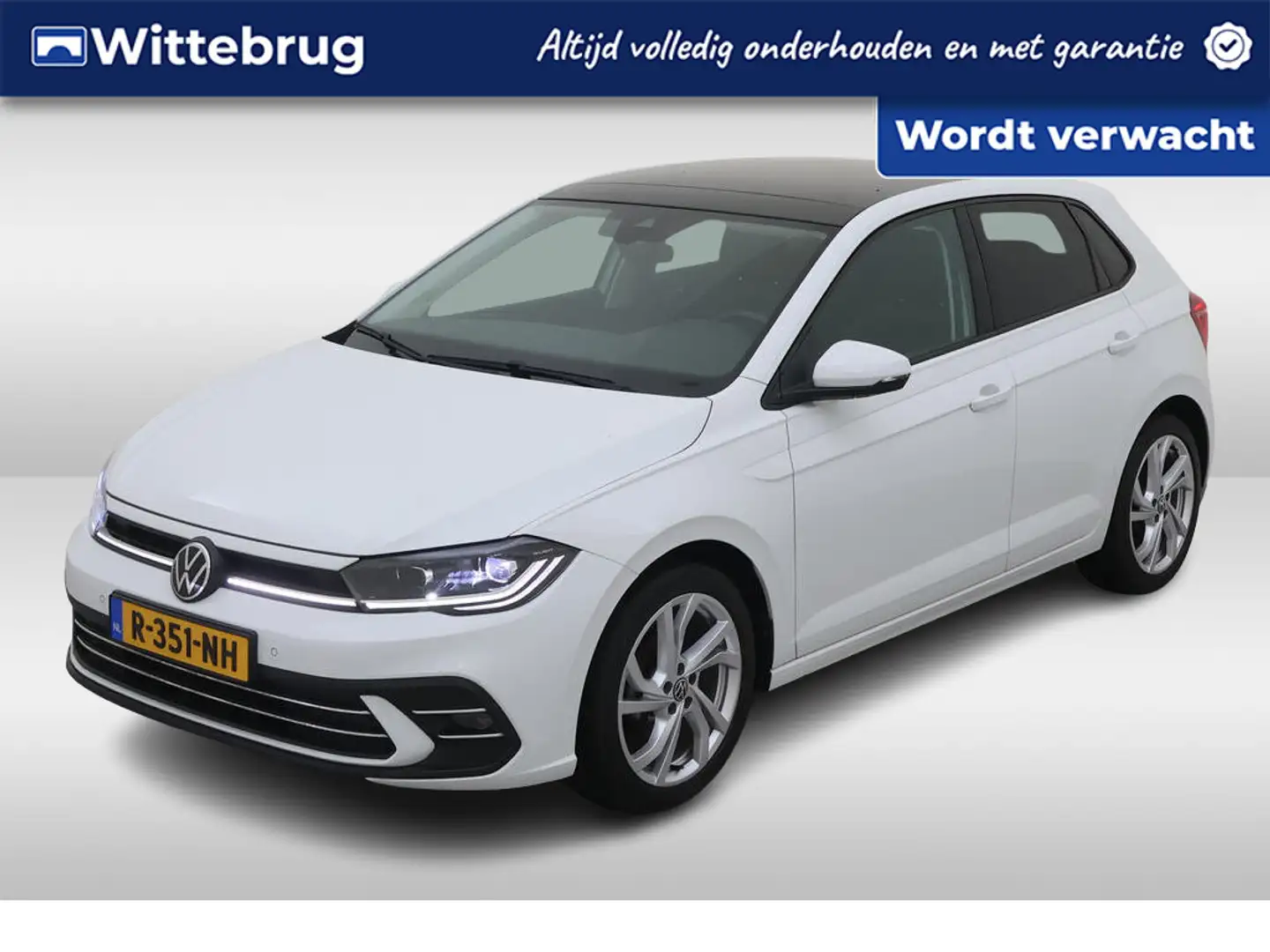Volkswagen Polo 1.0 TSI Style / PANO/ CAMERA/ PARK. SENSOREN/ IQ. Blanc - 1