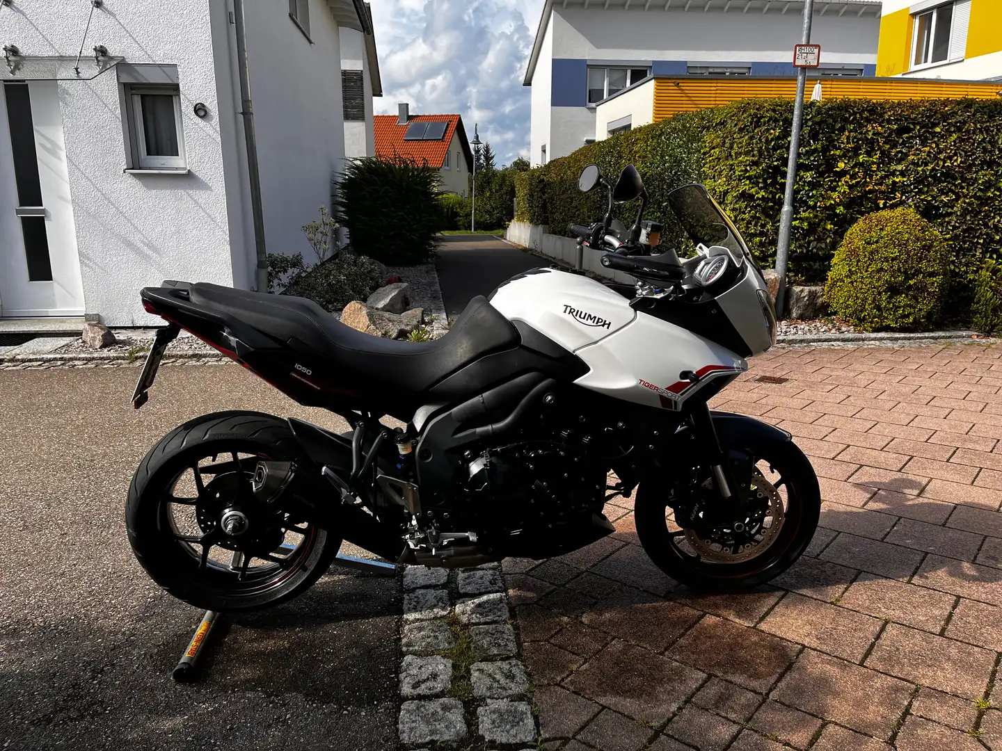 Triumph Tiger Sport 1050 Blanc - 2