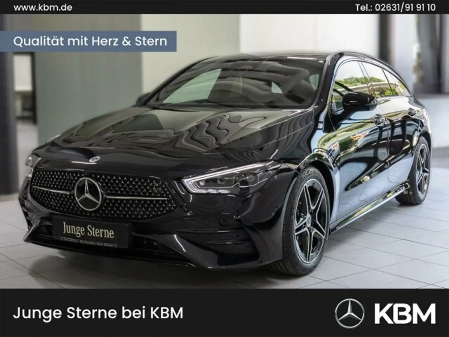 Mercedes-Benz CLA 180 CLA 180 SB EDITION AMG°NIGHT°MULTIBEAM°360°DISTR Schwarz - 1