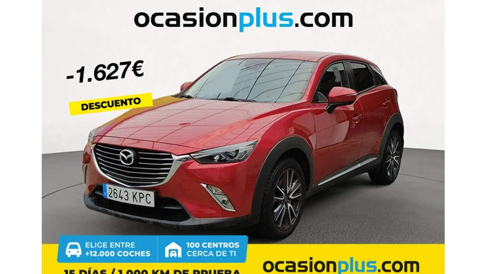 Mazda CX-3 1.5D Luxury 2WD Rojo - 1