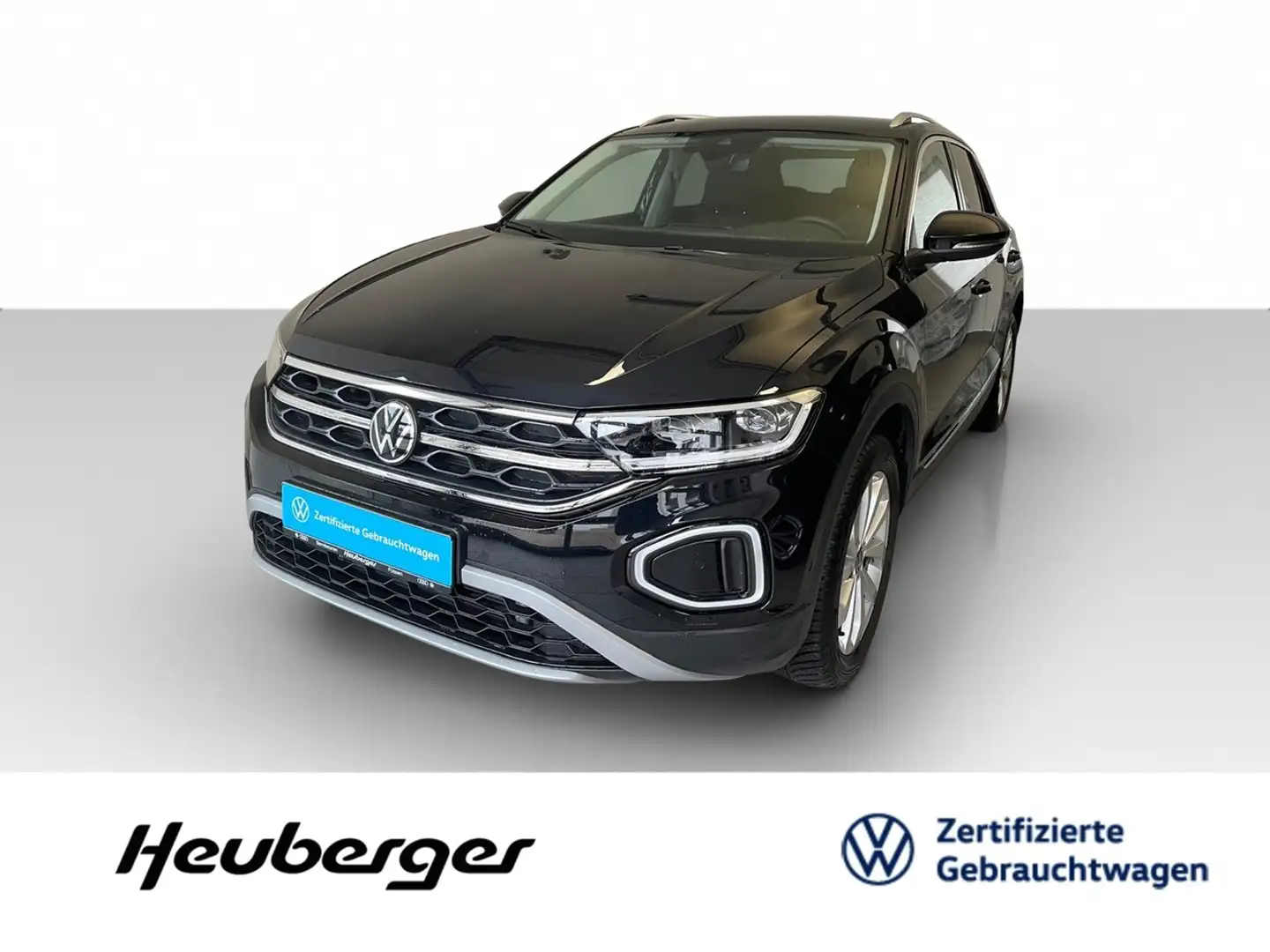 Volkswagen T-Roc 1.5 TSI DSG Style, AHK, Navi, LED, SHZ Noir - 1