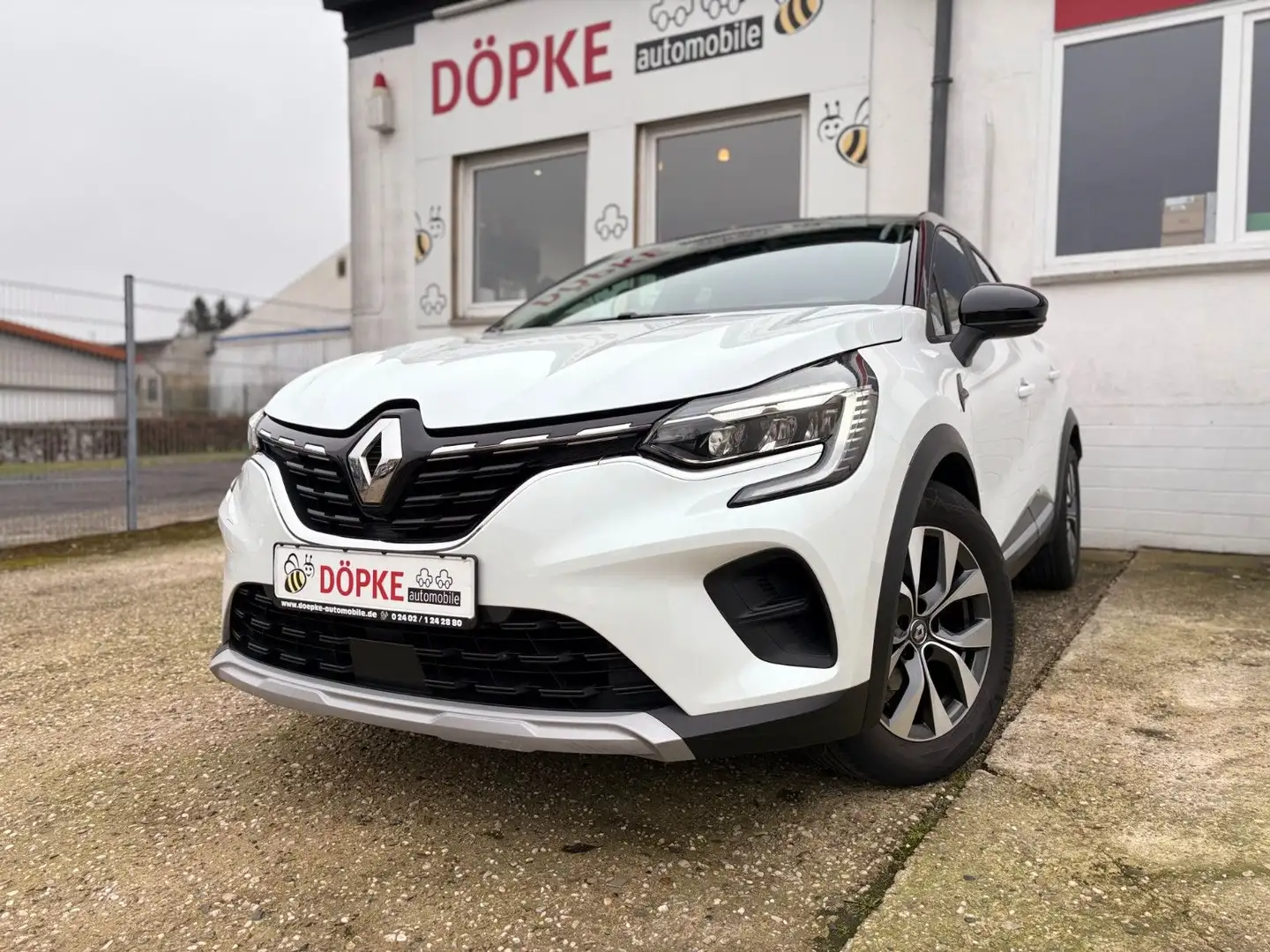 Renault Captur II 1.3 TCe 130 Experience LED NAV 2.Hand Blanc - 1