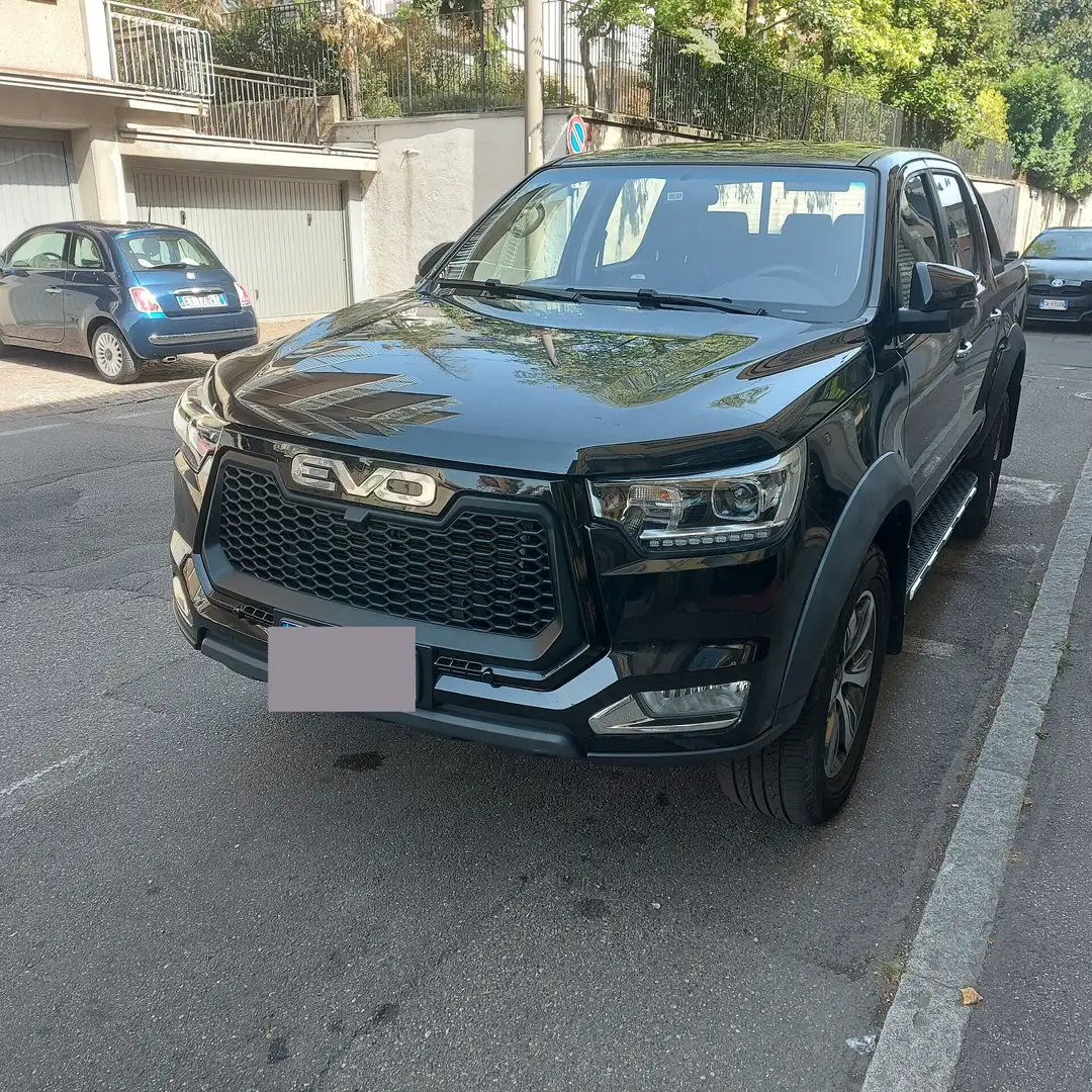 EVO Cross4 2.0TD PICK 4X4 PICK UP 5POSTI Schwarz - 1