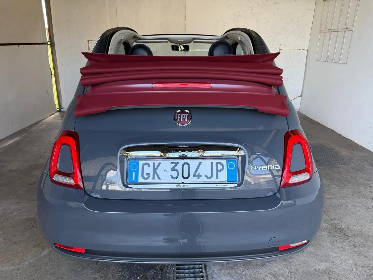 Fiat 500C 1.0 Hybrid Grigio - 2