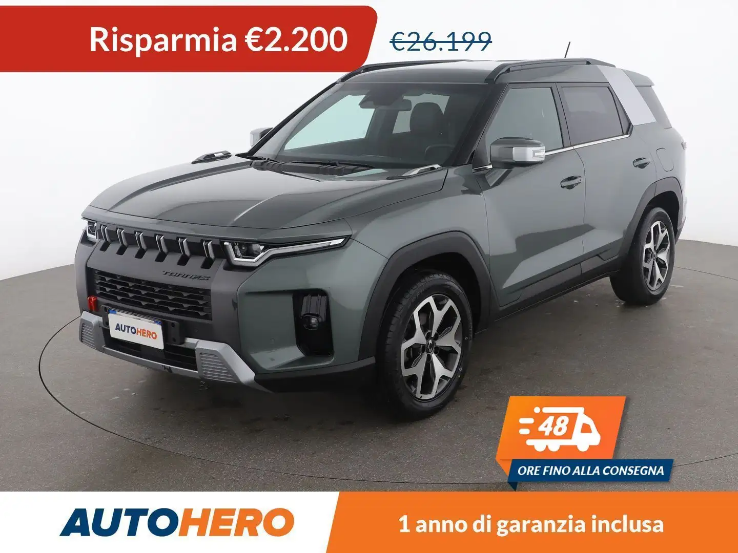 SsangYong Torres 1.5 T-GDI Dream aut. Verde - 1