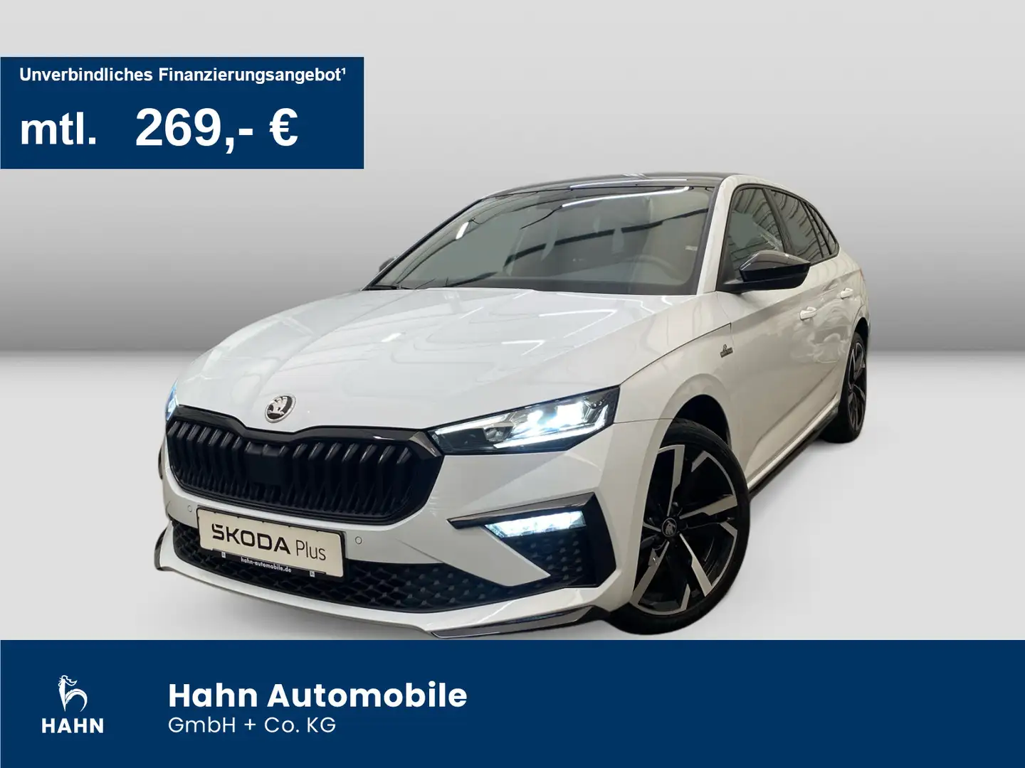 Skoda Scala 1.0TSI DSG Monte Carlo LED APP Pano Sitzh Weiß - 1
