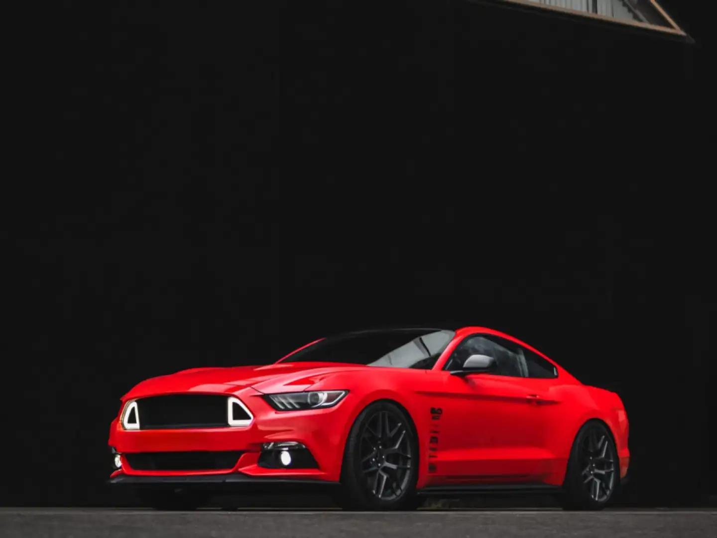 Ford Mustang 5.0 L V8 1 OF 1 FORD Performance EU MODEL Rouge - 2