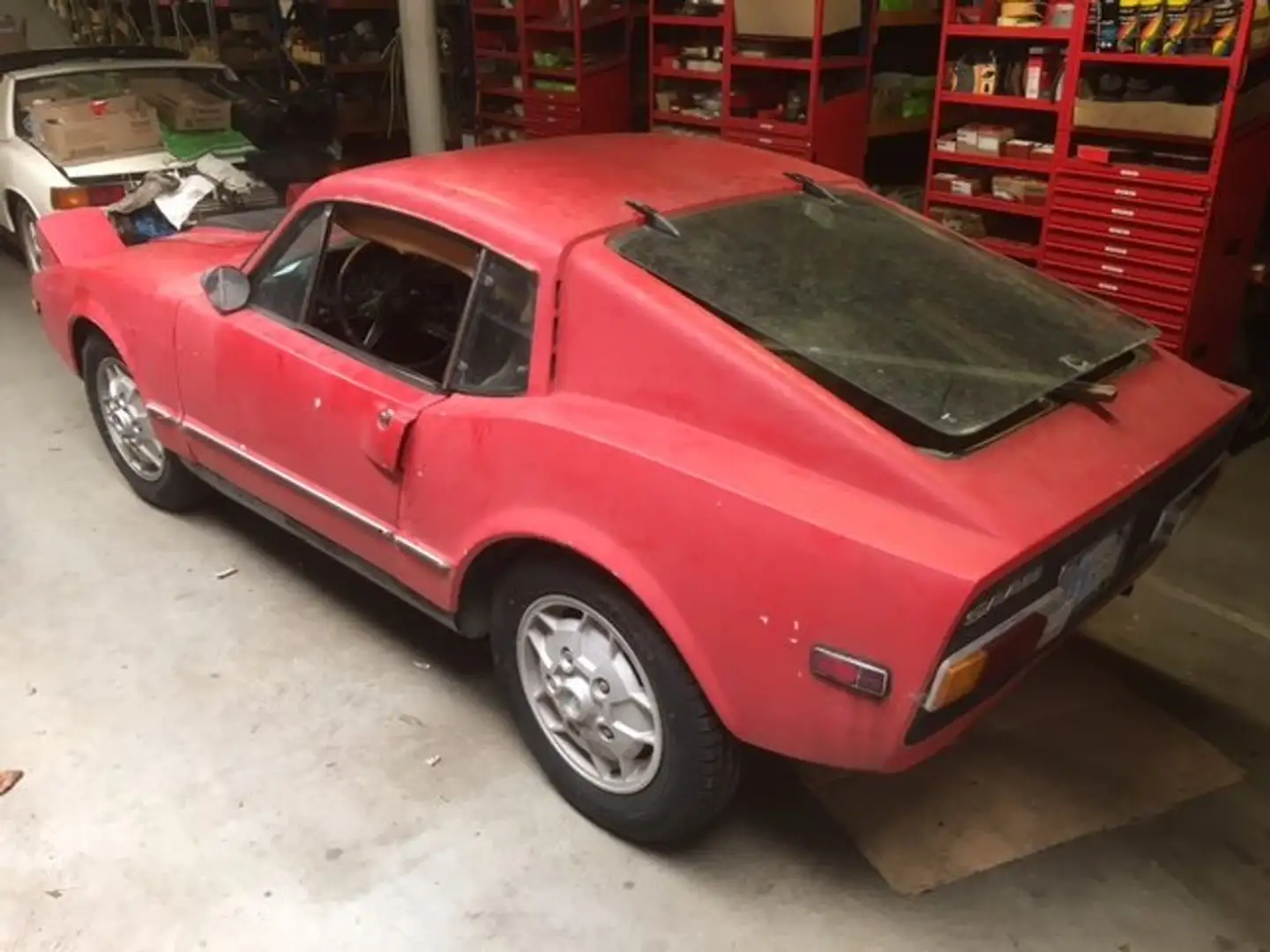 Saab Sonett III uit 1972 Červená - 2