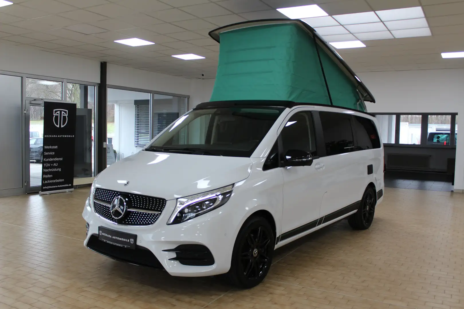 Mercedes-Benz Marco Polo V300 ArtVenture Edition Küche 5-Sitzer AMG MBUX Blanc - 1