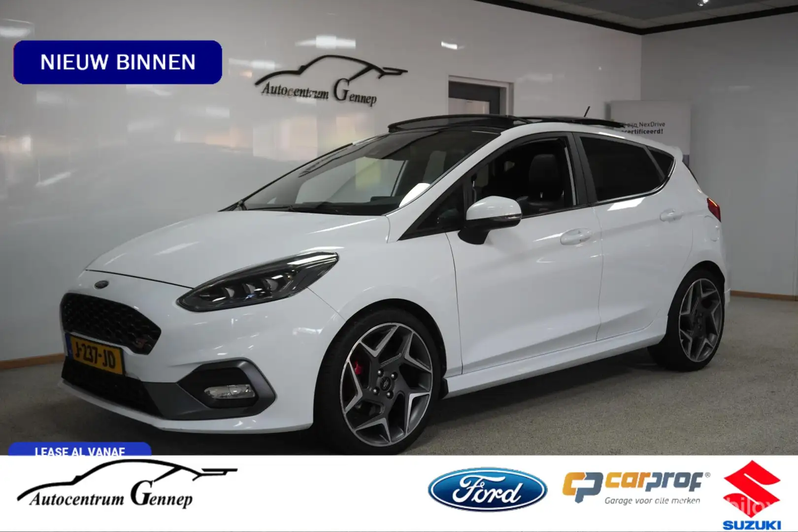 Ford Fiesta 1.5 EcoBoost ST-3 | LED | PANO | RECARO | Weiß - 1