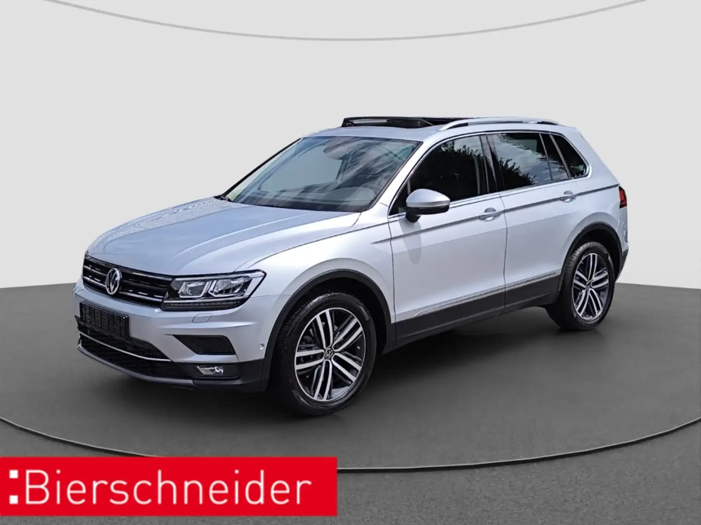 Volkswagen Tiguan 2.0 TSI DSG 4M Highline AHK LED NAVI ACC Silber - 1